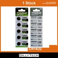 TINKO CR1632 Knopfzellenbatterie - 1 Stk.
