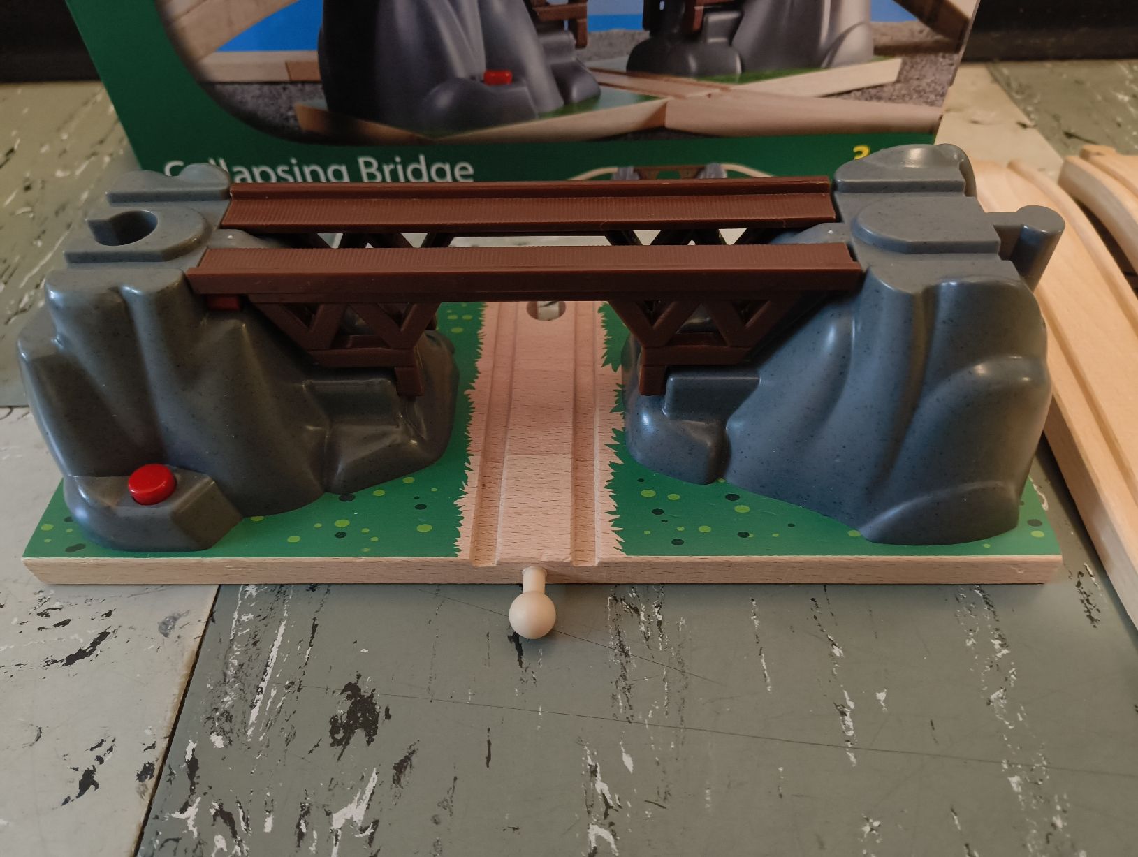 Brio Giocattoli: Brio Set 33391 Railway Collapsing Bridge komplett – Usato da stettlen venduto da VintageBern_ch 4