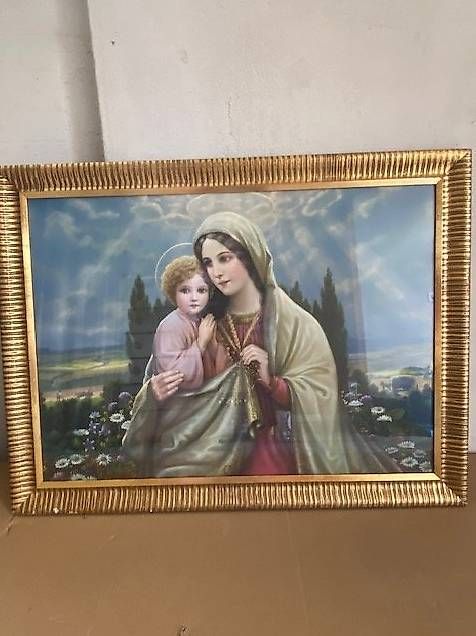 Poster & Bilder: Bild "Madonna mit dem Jesuskind" – Gebraucht aus Cazis von arinba