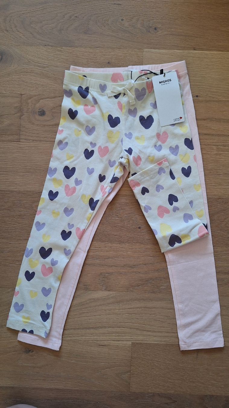 Calze & Collant: 2er Set Leggins neu Gr. 110 – Nuovo e nell'imballaggio originale da Brig venduto da snowball92