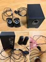 Logitech Z313 Lautsprecher (2.1) Kabel defekt/reparierbar