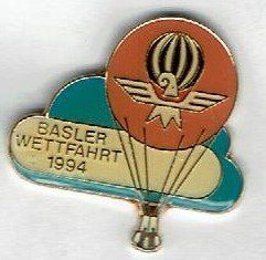 Plaketten & Abzeichen: Basler Wettfahrt 1994 Ballon – Gebraucht aus Hinterkappelen von Schampus