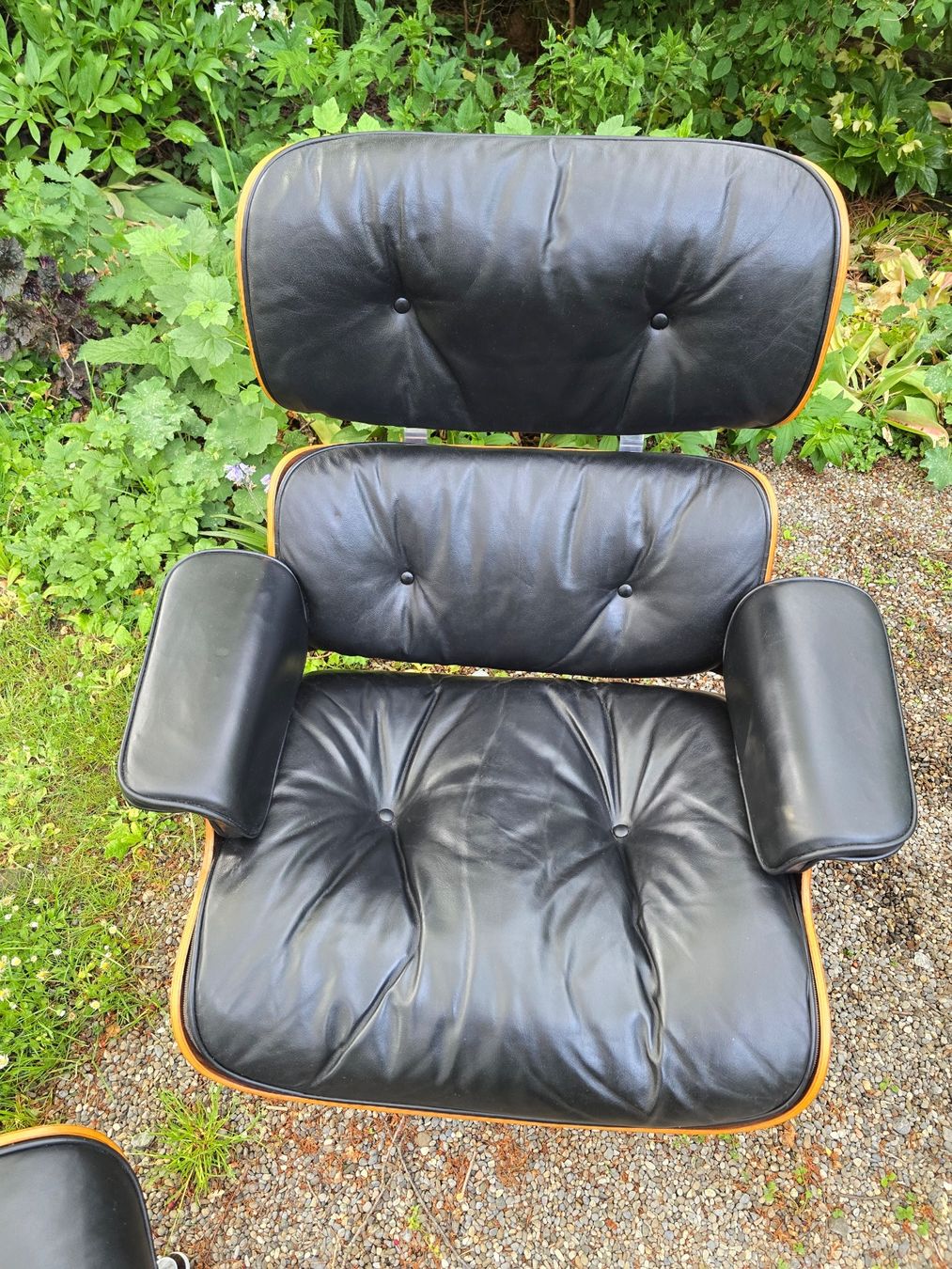 Herman Miller Poltrone: Original Miller / Eames Lounge Chair inkl Ottoman – Usato da Bern venduto da Aulit 2