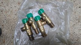 Lot de 4 robinets arret 3/8 x 3/8