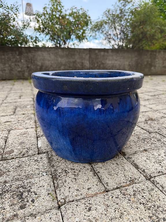 Vasi per fiori: Pflanzentopf blau – Usato da Hägglingen venduto da KarinK
