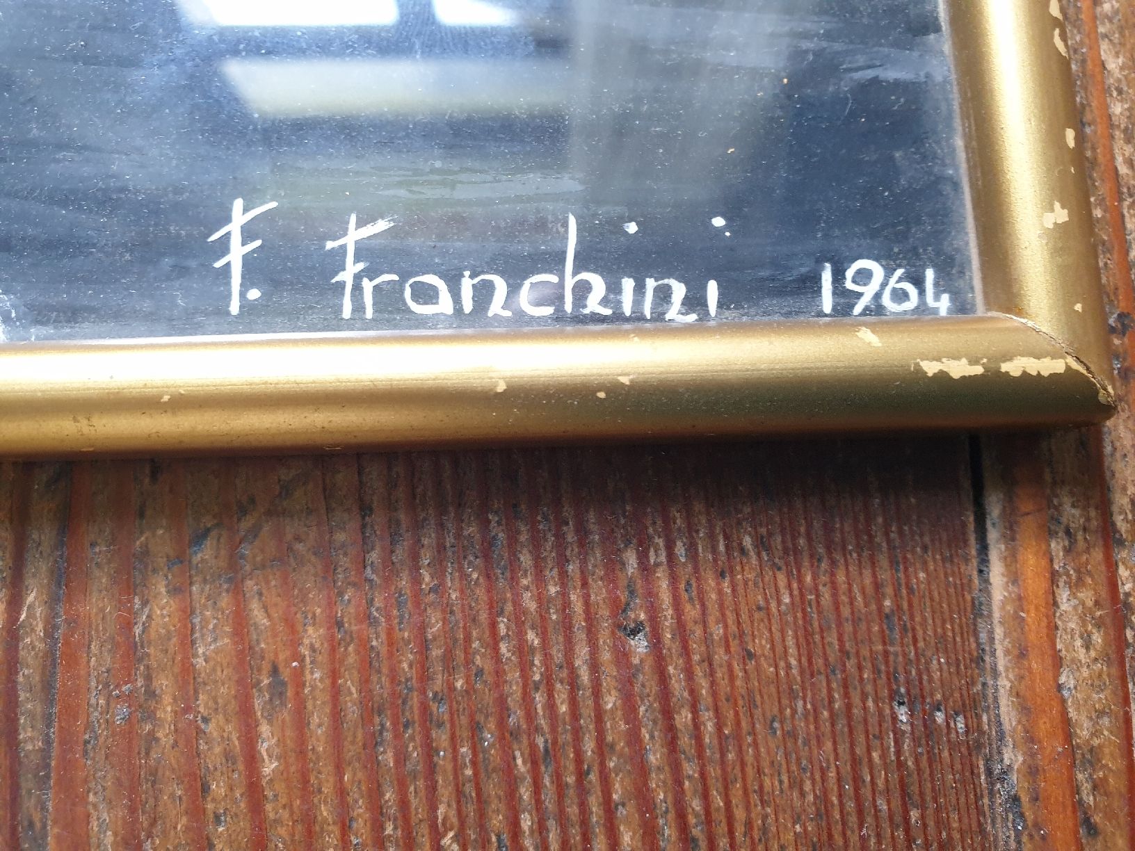 Dipinti: F. Franchini 1964 – Usato da Viganello venduto da Priska.c 1