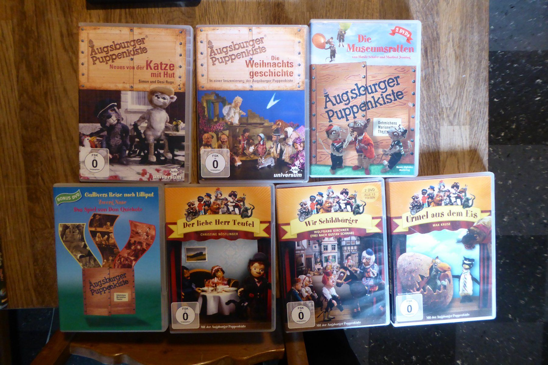 Alle DVDs: Lot DVDs Augsburger Puppenkiste – Gebraucht aus Allschwil von Summelsarium