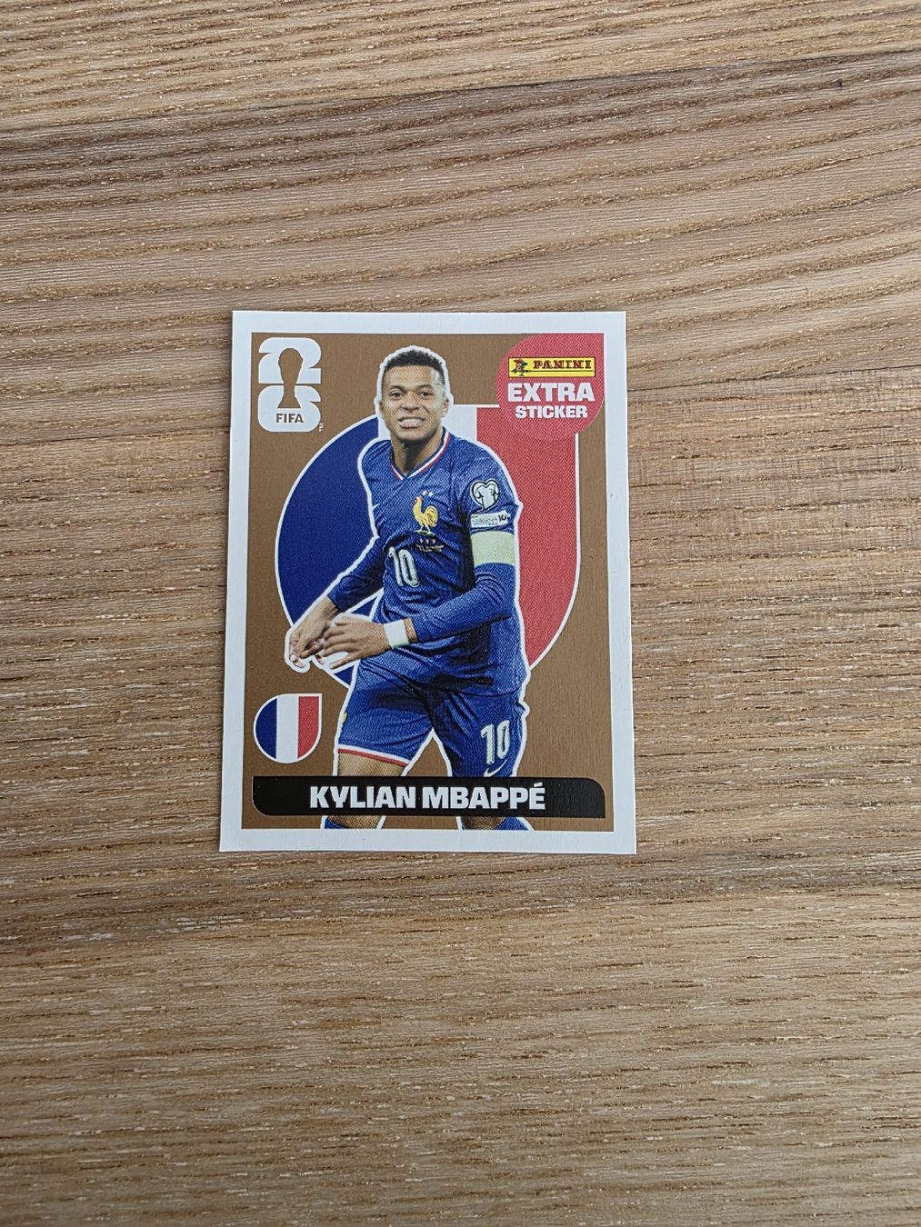 Panini Carte collezionabili: Panini Extra Sticker Kylian Mbappé WM 2026 – Nuovo (secondo la descrizione) da Neuenkirch venduto da re_giii