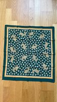Tuch / Schal mit Paisley-Muster - Grün/Gelb