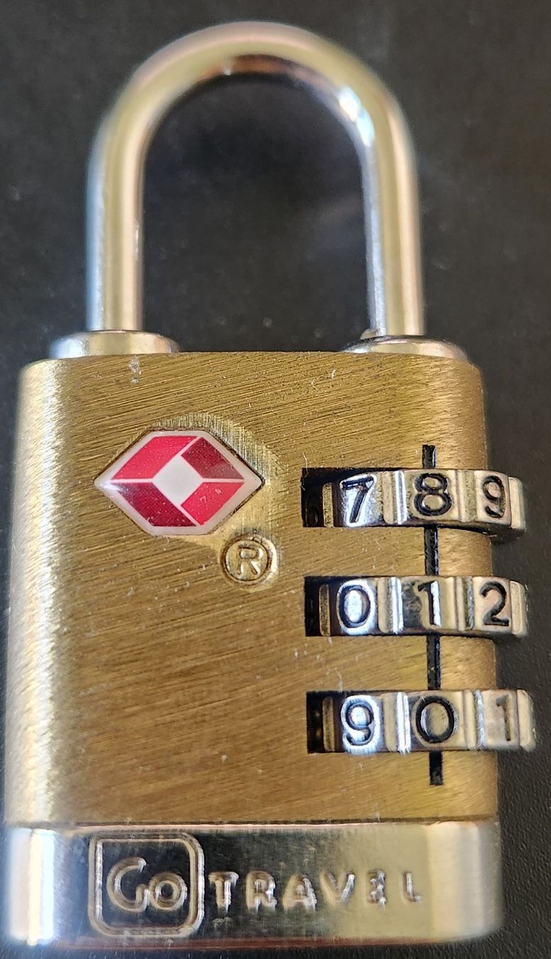 Schlösser: GoTravel Combination Lock TSA Approved – Gebraucht aus La Neuveville von Gary.T 1