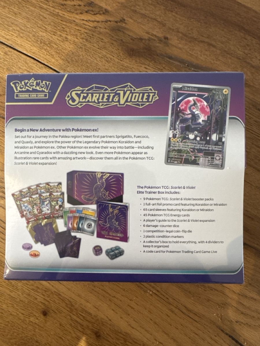Pokémon Carte collezionabili: Pokémon S&V ETB - EN – Nuovo e nell'imballaggio originale da Lenzburg venduto da eyworld 1
