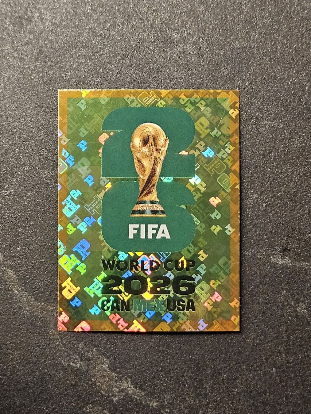 Panini Carte collezionabili: Logo FWC 7 • Panini Sticker WM 2026 – Nuovo e nell'imballaggio originale da Schüpfheim venduto da Tea-Rex