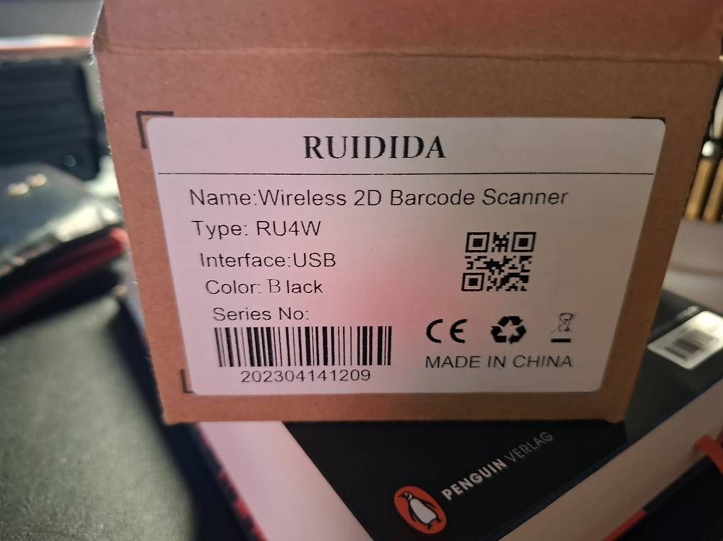 Scanner: Barcodescanner 2D mit USB und WIFI – Nuovo (secondo la descrizione) da St. Gallen venduto da Bitmaster 1