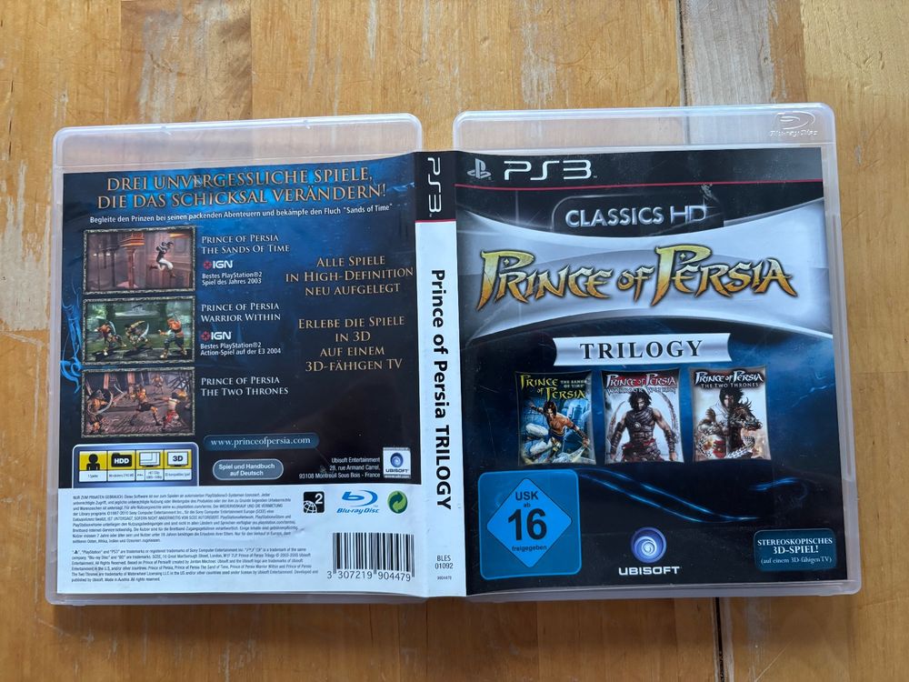 Prince of Persia Trilogy (CIB) (Gebraucht) in Frenkendorf für CHF 37 ...