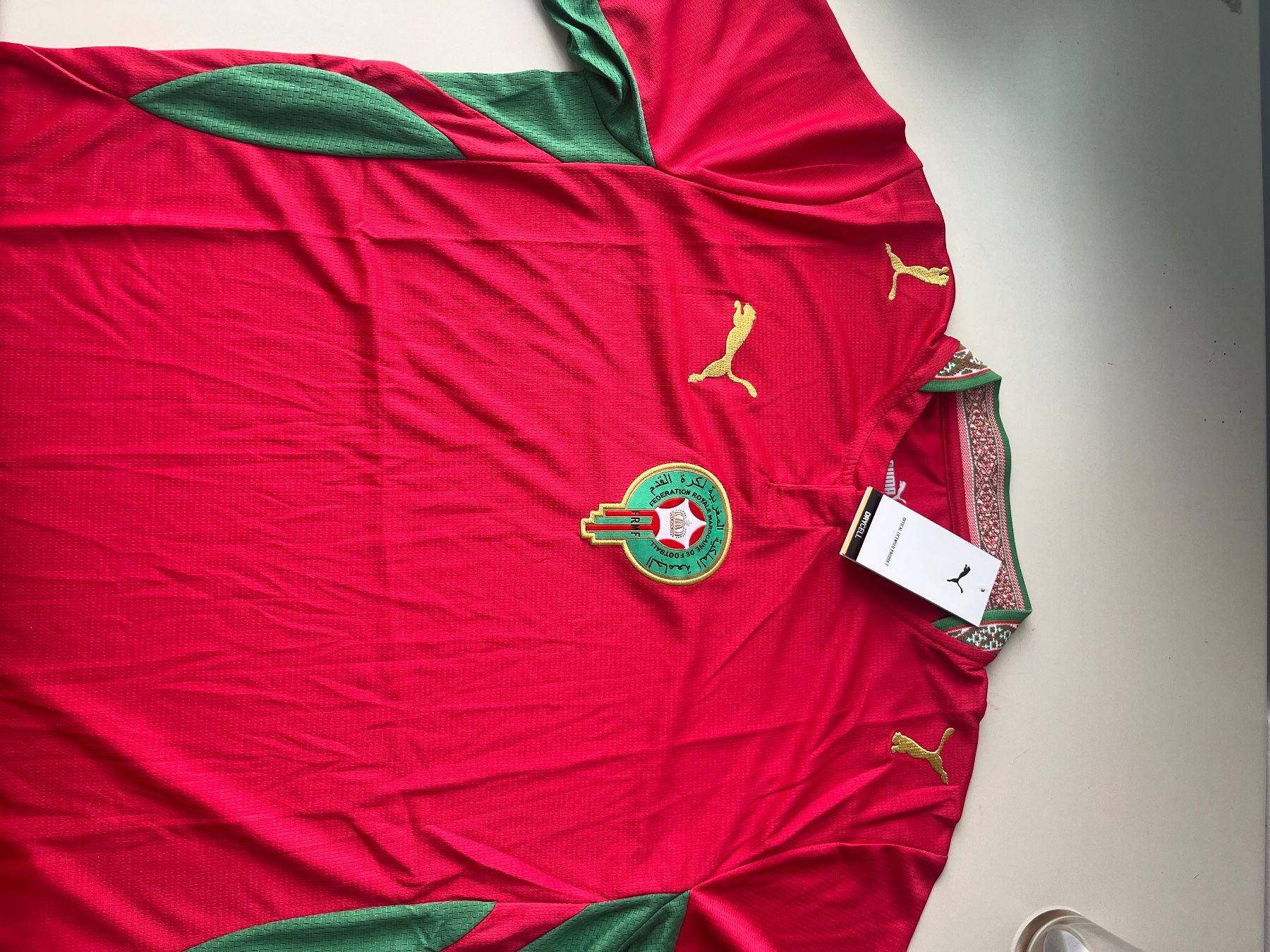 Puma Canottiere & Pantaloni: Marokko WM Trikot – Nuovo (secondo la descrizione) da Hinterkappelen venduto da MustRs 1