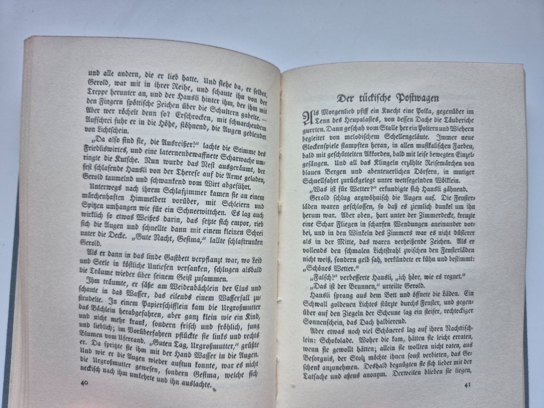 Libri: Spitteler   -   Die Mädchenfeinde      1924 – Usato da Niederweningen venduto da Obson 2