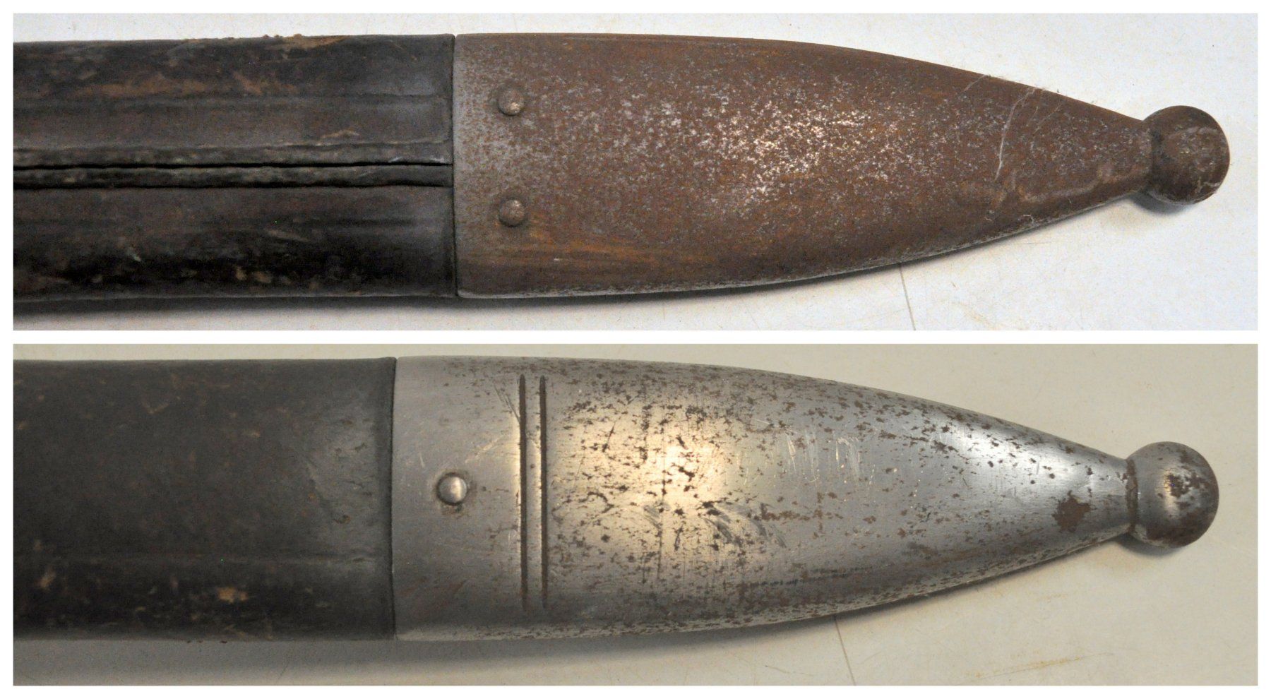 Schweizer Armee Armi bianche: Ancienne "grande" baïonnette armée Suisse – Usato da Neuchâtel venduto da Neuchatel 5
