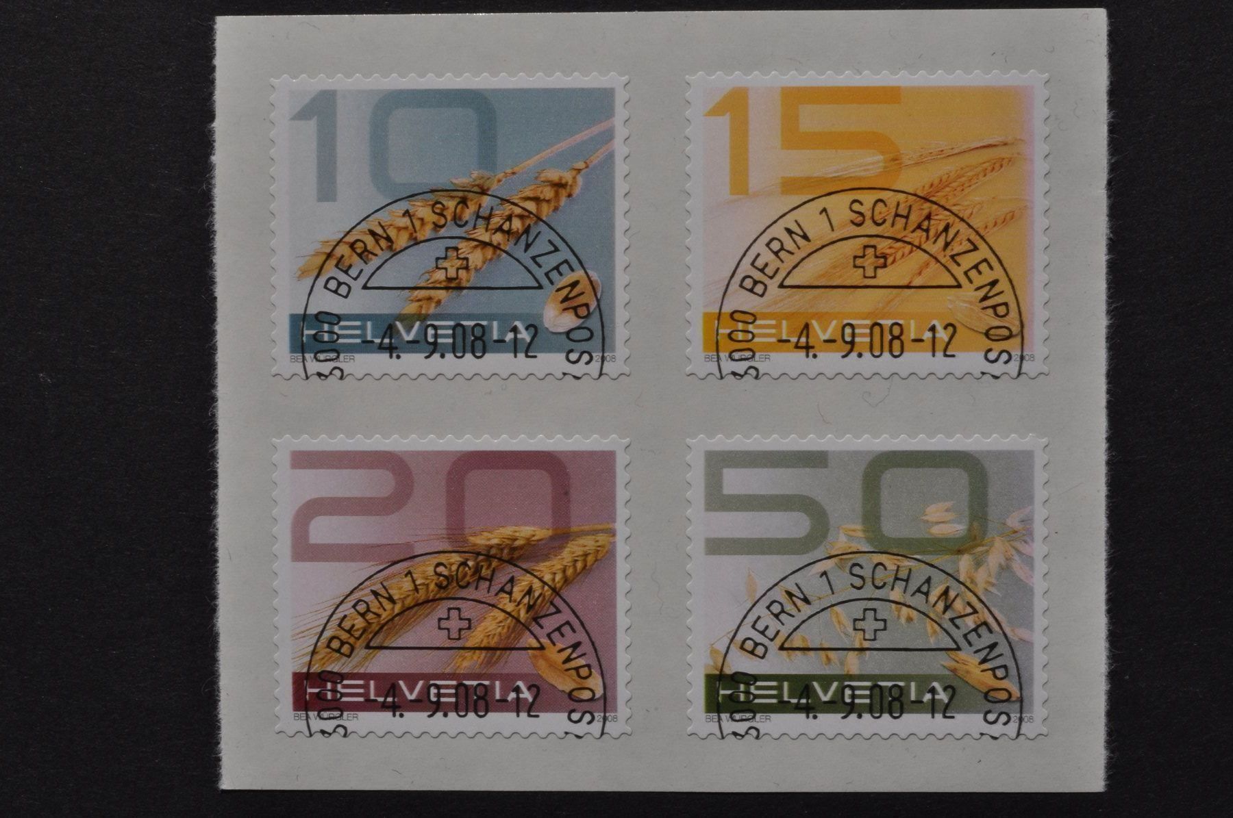 Tutti i francobolli: Abart Getreide 2008 ET Stempel – Nuovo (secondo la descrizione) da Worb venduto da Buespy