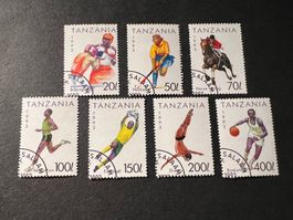 Tanzania 1993 Sport Serie gest. Luxus (E1059)