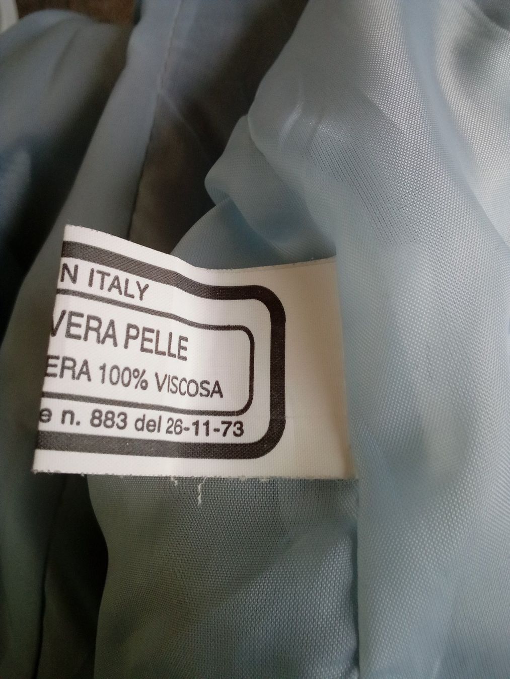 Vera Pelle Giacche: Jacke Vera Pelle 36-38 hellblau – Usato da Rüthi (Rheintal) venduto da titlis07 5