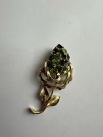 amerikanischen Modeschmuck-Brosche aus den 50er Jahren