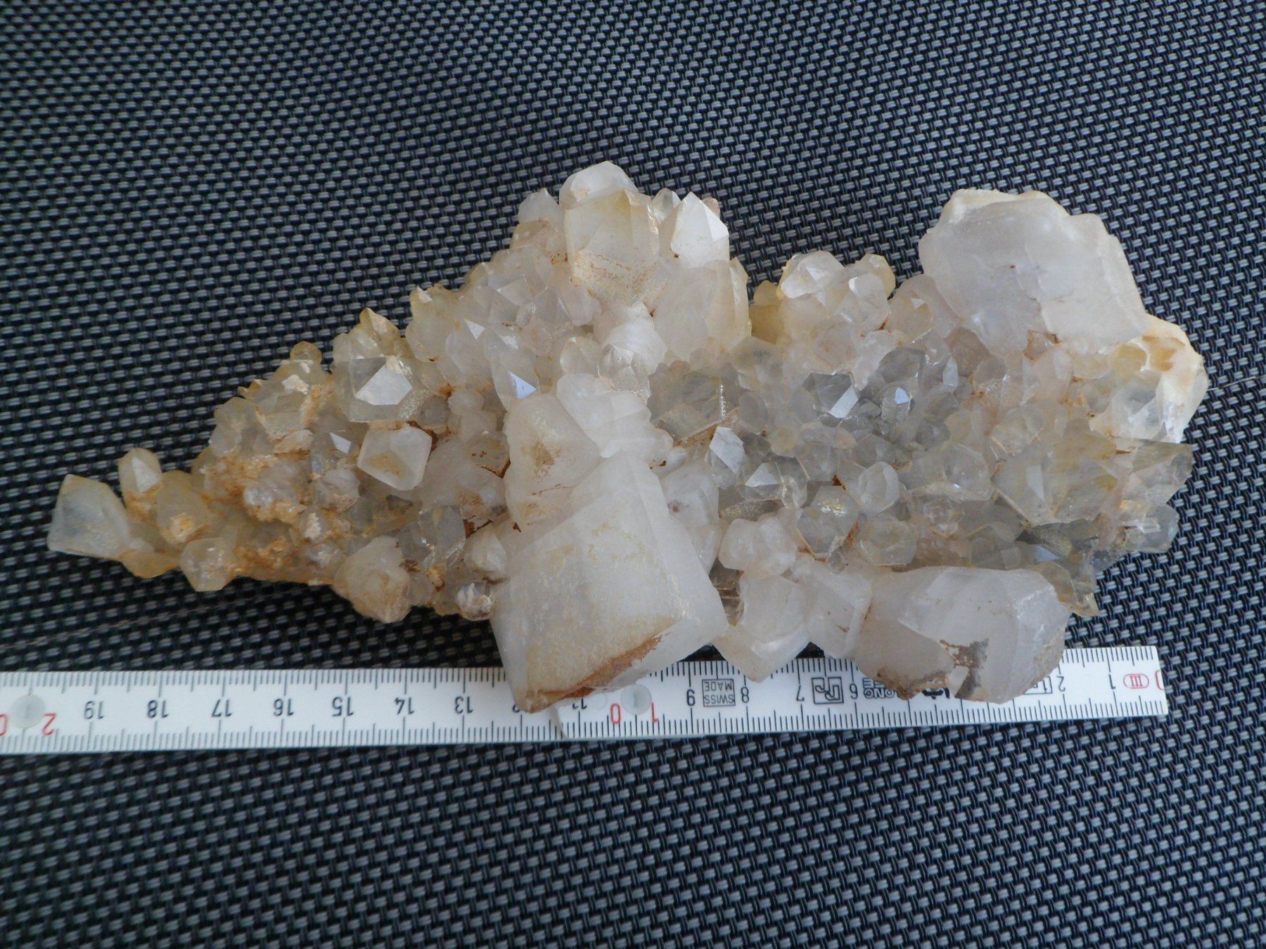 Minerali & Pietre curative: Bergkristall, Stufe, Schweiz – Nuovo (secondo la descrizione) da Affoltern am Albis venduto da Fossil60 1