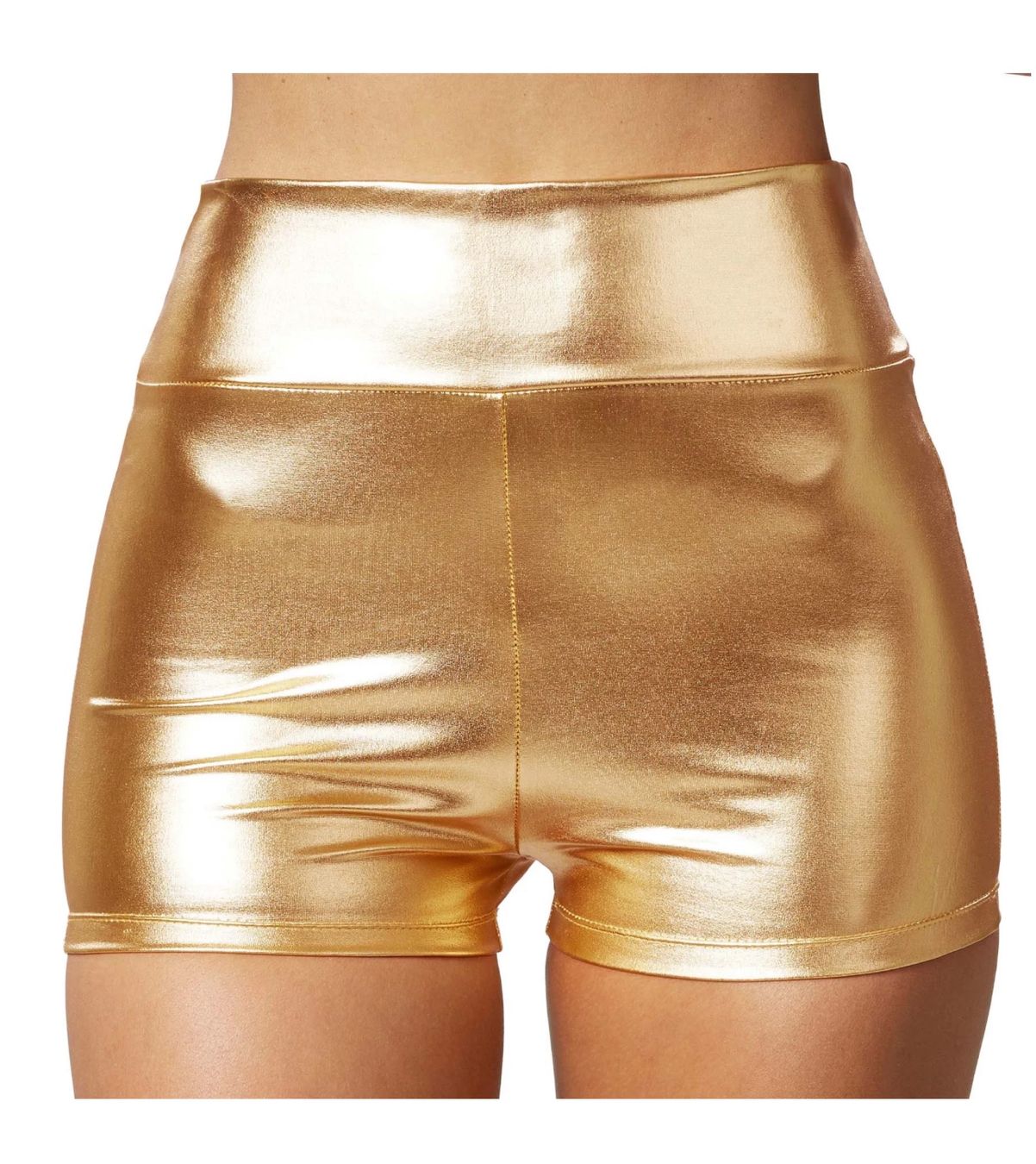 Kostüme: neue Metallic-hotpants gold M – Neu und originalverpackt aus Necker von liq24