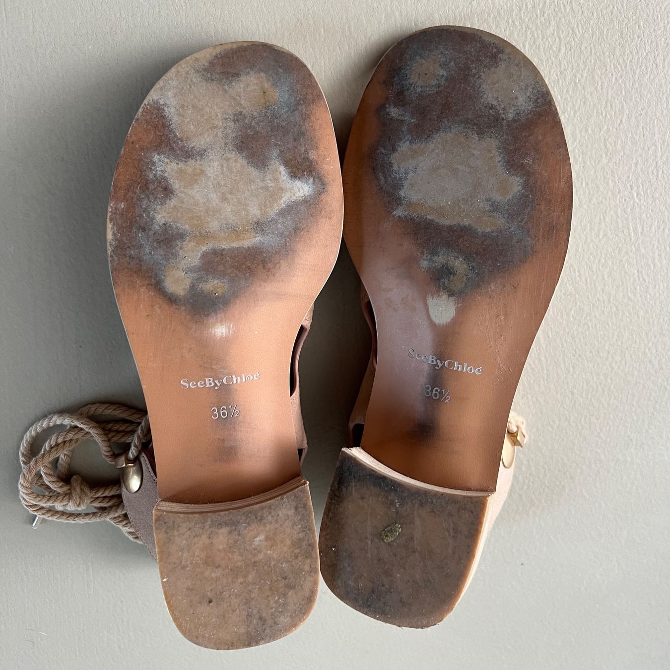 Chloé Damenschuhe: SEE BY CHLOÉ Sandalen Veloursleder 💖 – Gebraucht aus Zürich von ClosetQueen 8