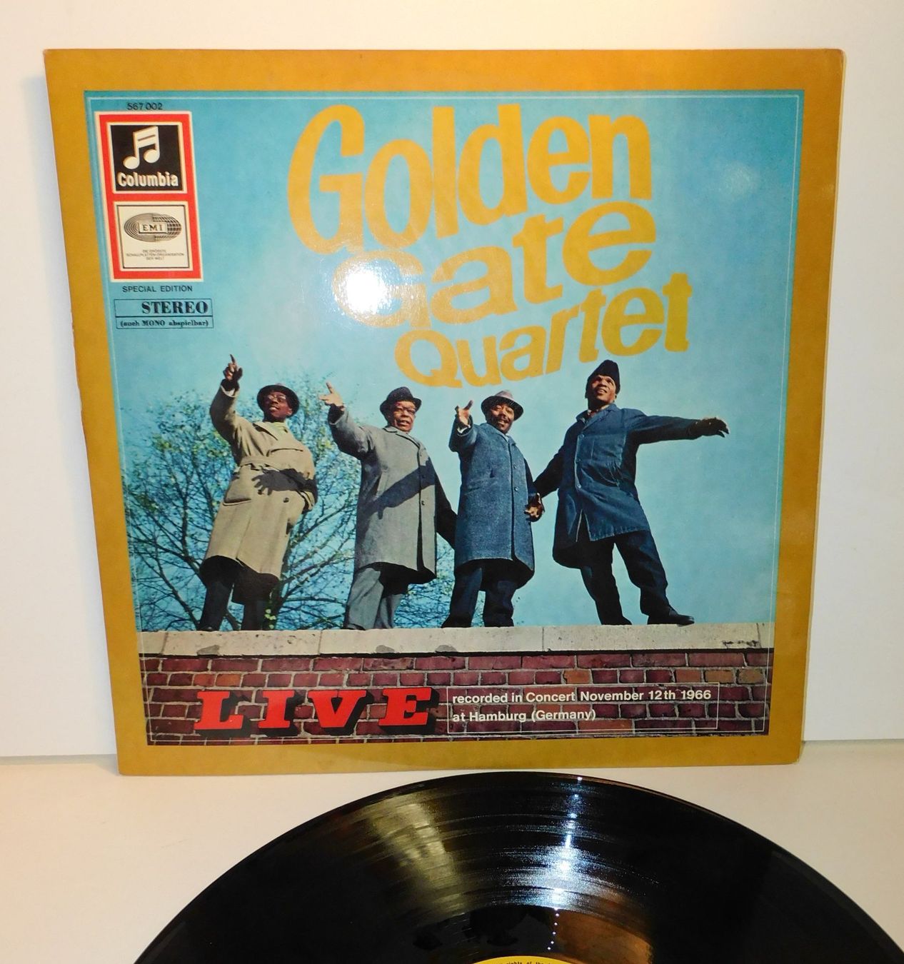 Dischi in vinile: LP - The Golden Gate Quartet Live -  1966 -  Schallplatte – Usato da Sursee venduto da 76 5