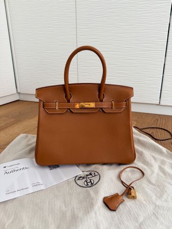 100% ORIGINAL HERMÈS BIRKIN 30 GOLD, TOP ZUSTAND