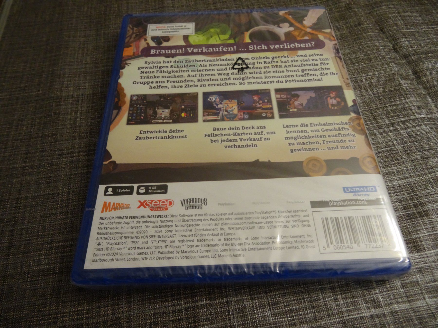Sony Spiele: PS5 Game: Potionomics Masterwork Edition - Neu & OVP! – Gebraucht aus Olten von Disc-Ausverkauf 1