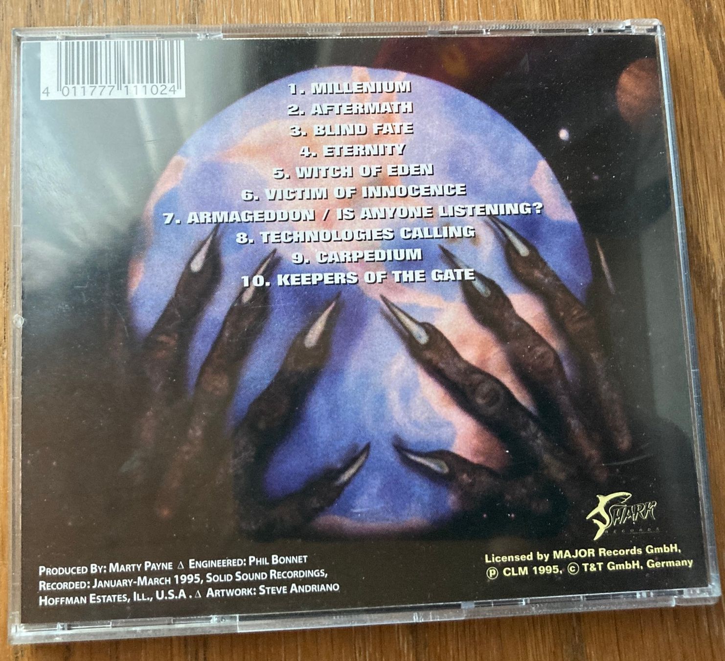 CD: SYRIS "Syris" 1995 RAR!! – Usato da Attiswil venduto da Jay70 1
