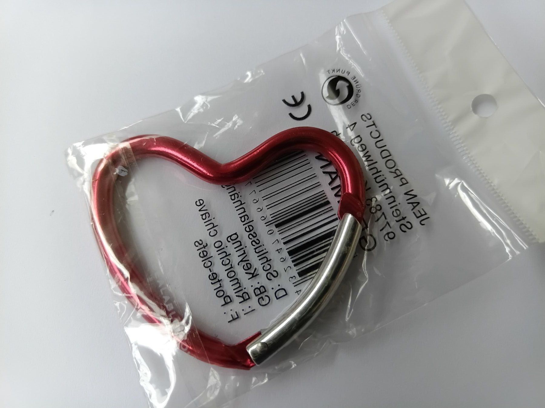 Attrezzatura da arrampicata: Herz-Form Karabiner – Nuovo e nell'imballaggio originale da Wängi venduto da Ladys_First