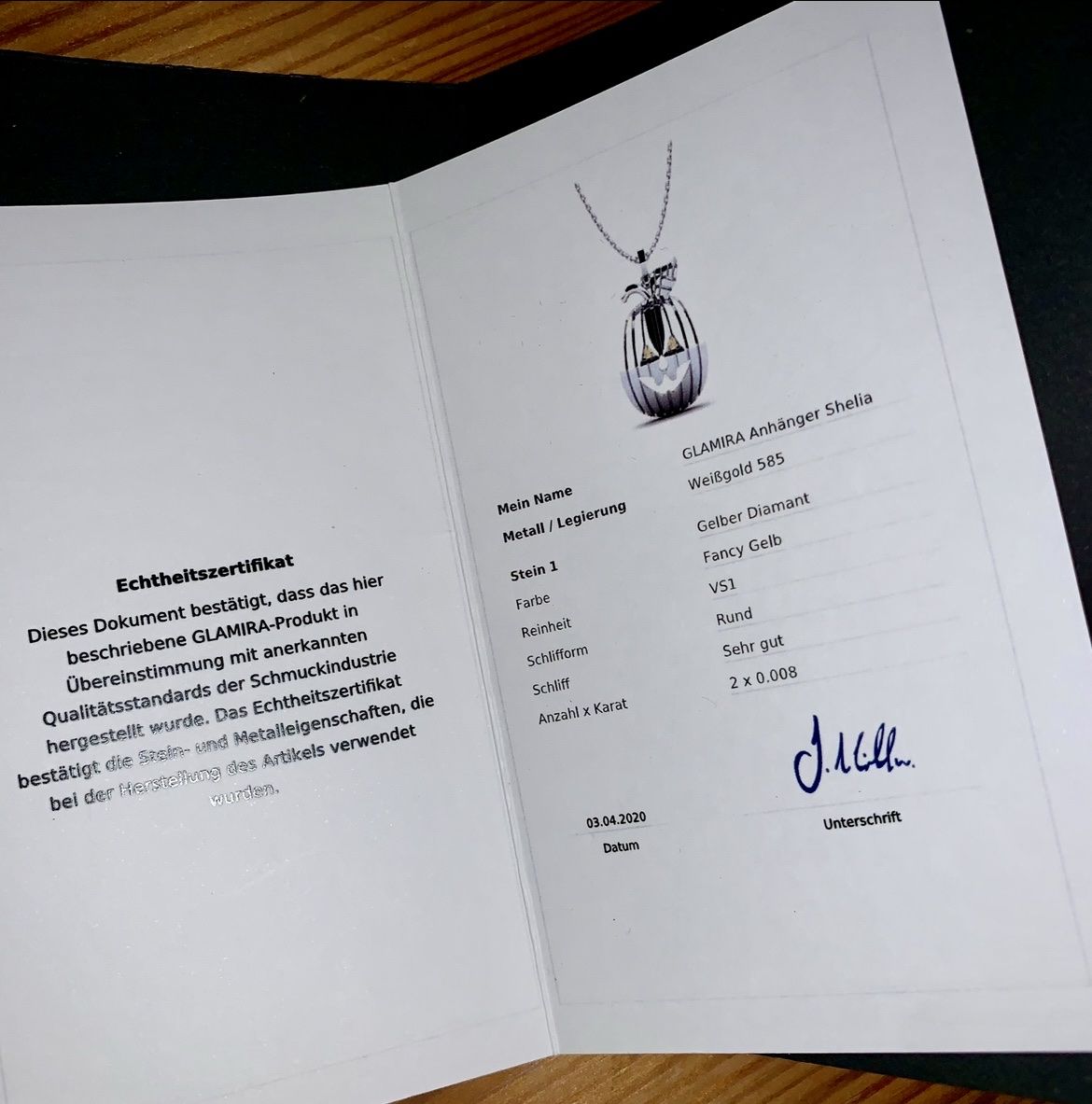 Ciondoli: 14K Goldanhänger mit Diamanten – Nuovo (secondo la descrizione) da Mauren venduto da MonsterxD 5
