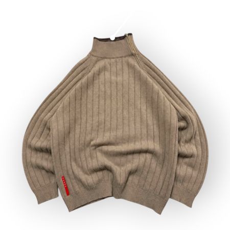 Vintage Prada 00’s knit y2k wool turtleneck sweater