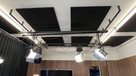 Deckenschienen - System für Foto- oder Filmstudio