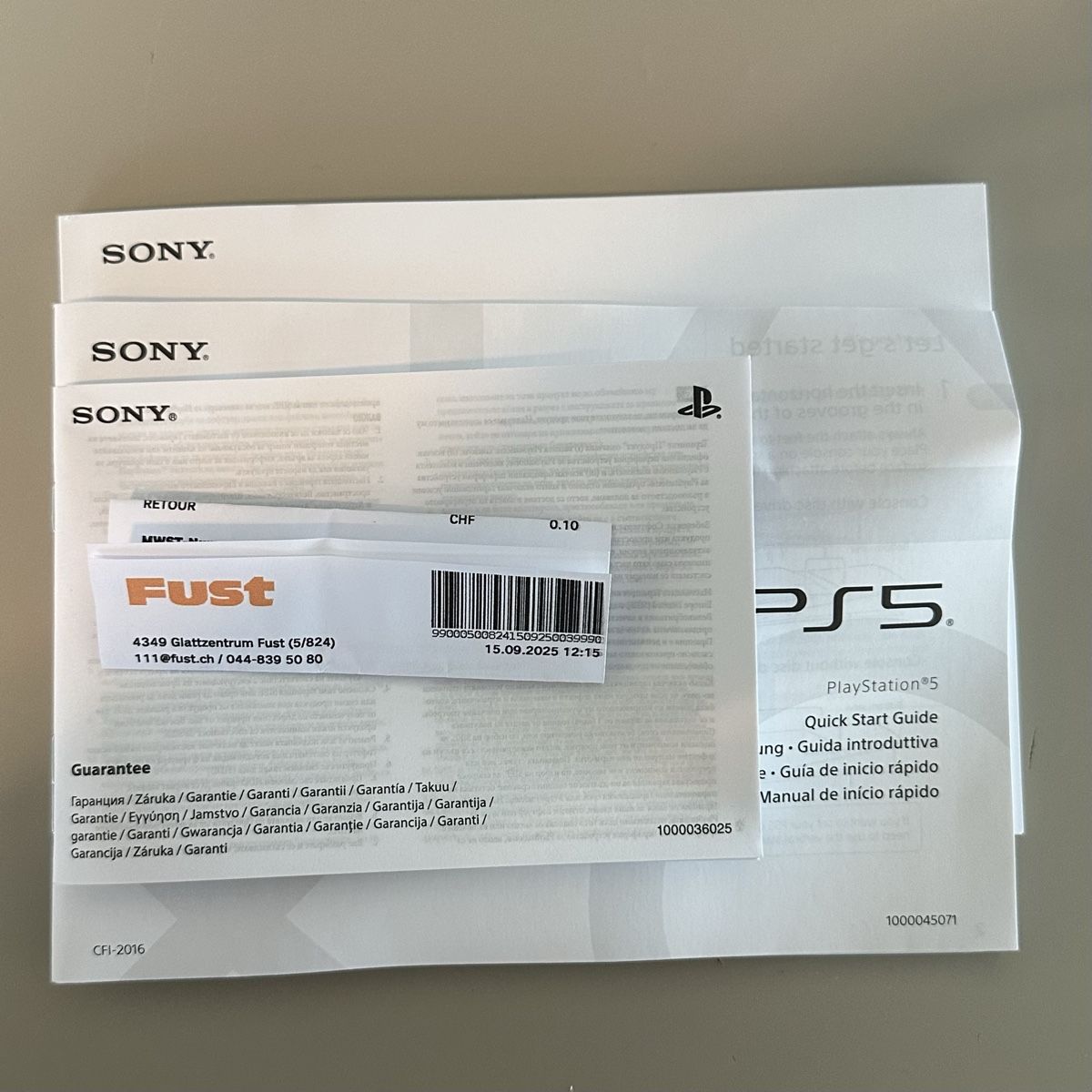 Sony Konsolen: AB 1Fr. | PlayStation 5 Slim - Digital Edition – Gebraucht aus Zürich von srd_6ndb 5