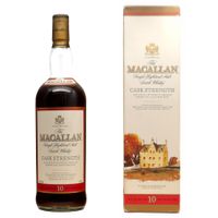 Macallan 10 Years Cask Strength 2000 Old Label 1 Litre 58.8%