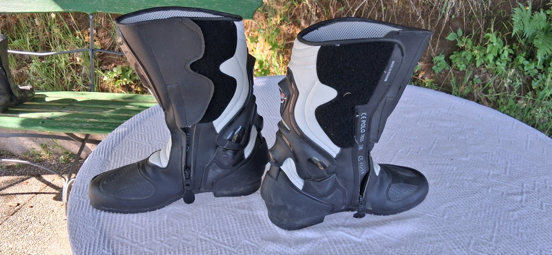 FLM Scarpe da uomo: Motorradstiefel FLM Herren – Usato da Hinterfultigen venduto da Zeisel 3