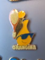 Pin Orangina Tennis Spieler