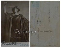 Maud Tree (1858-1937) Schauspielerin - Autogramm