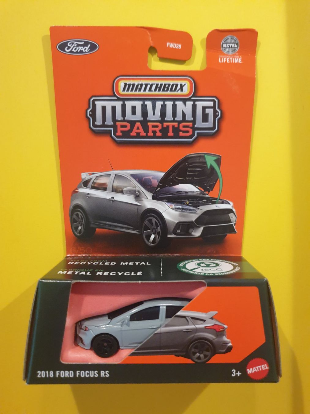 Matchbox Modellini d'auto: Matchbox 2018 FORD FOCUS RS – Nuovo e nell'imballaggio originale da Oftringen venduto da Rotor