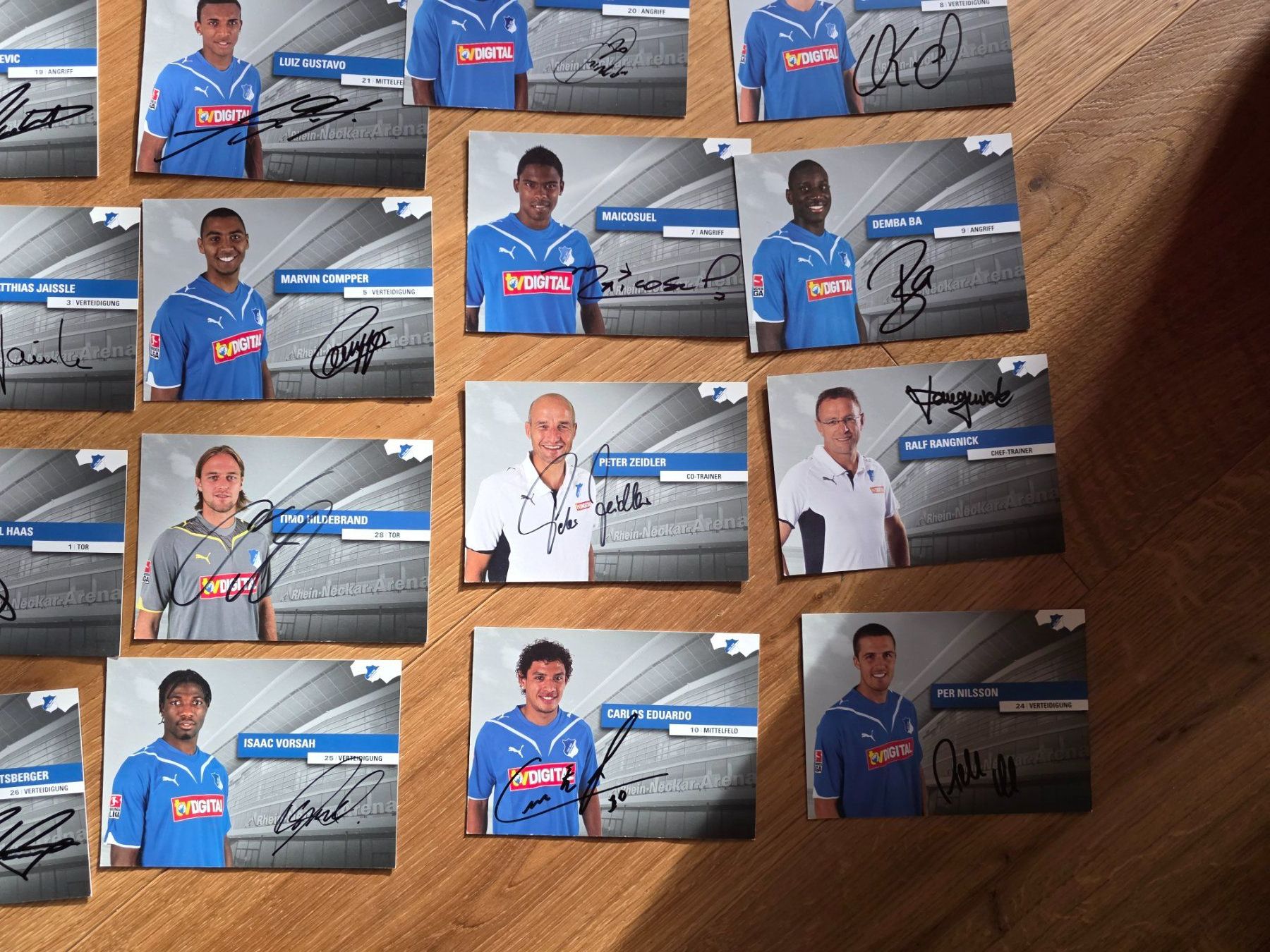Autografi: Fussball Autogramm Karten Set TSG 1899 Hoffenheim – Nuovo (secondo la descrizione) da Walterswil BE venduto da Lonitti 9
