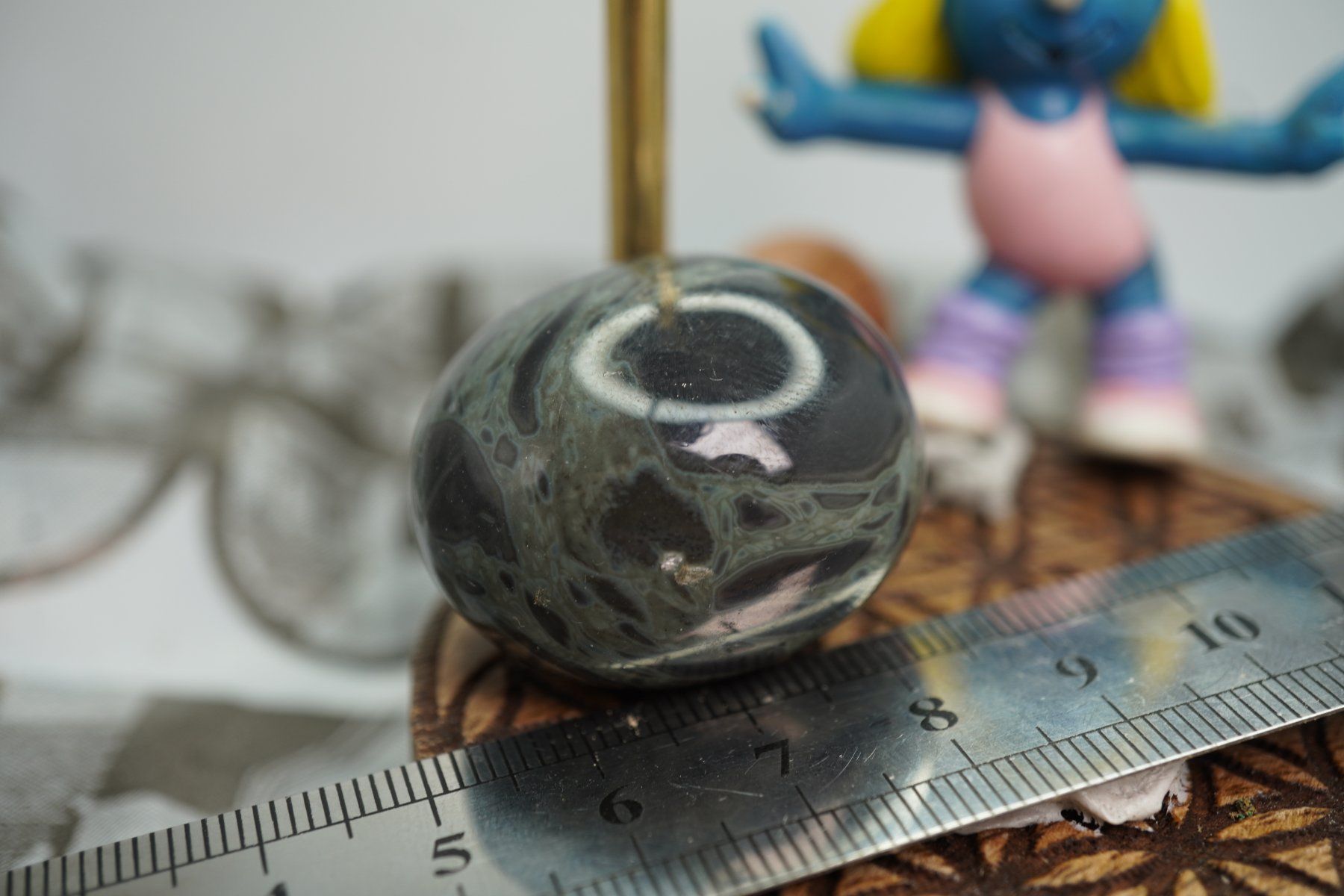 Minerali & Pietre curative: Spiderweb Obsidian Mexico   Rarität    ab 10.- – Nuovo e nell'imballaggio originale da Eschenbach SG venduto da topstone 2