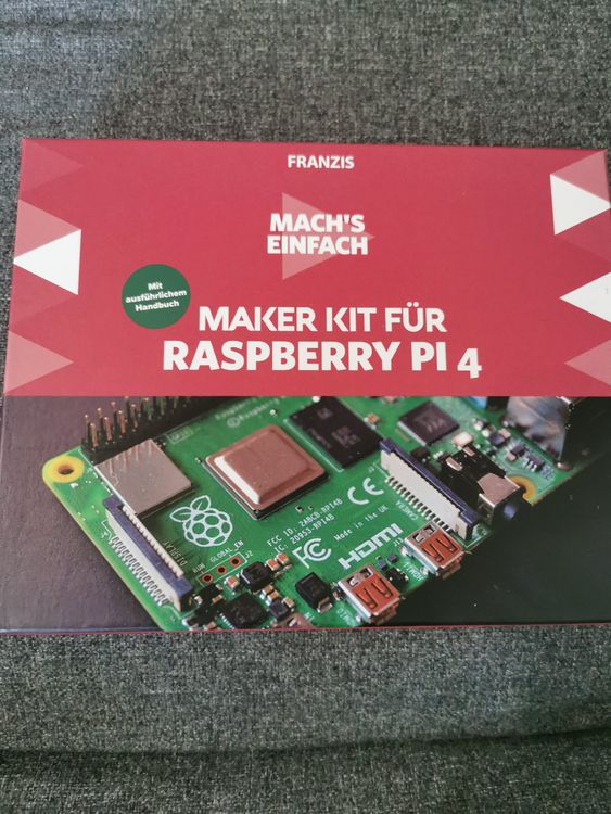FRANZIS Maker Kit Per Raspberry Pi 5: Perfetto Per Principianti Di Elettronica E Programmazione