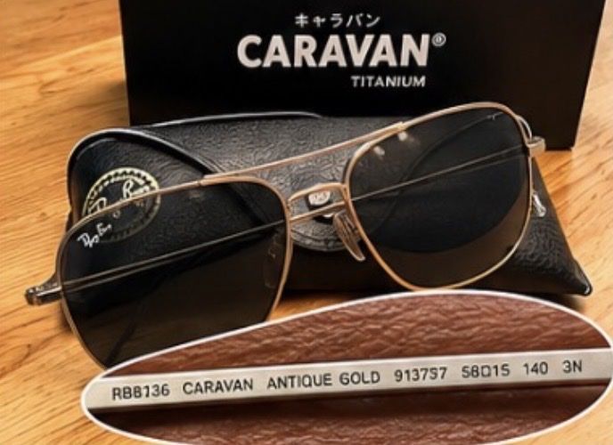 Ray-Ban Brillen & Gläser: Ray-Ban Caravan Titanium RB8136 – Neu (gemäss Beschreibung) aus Münchenstein von Scadi91
