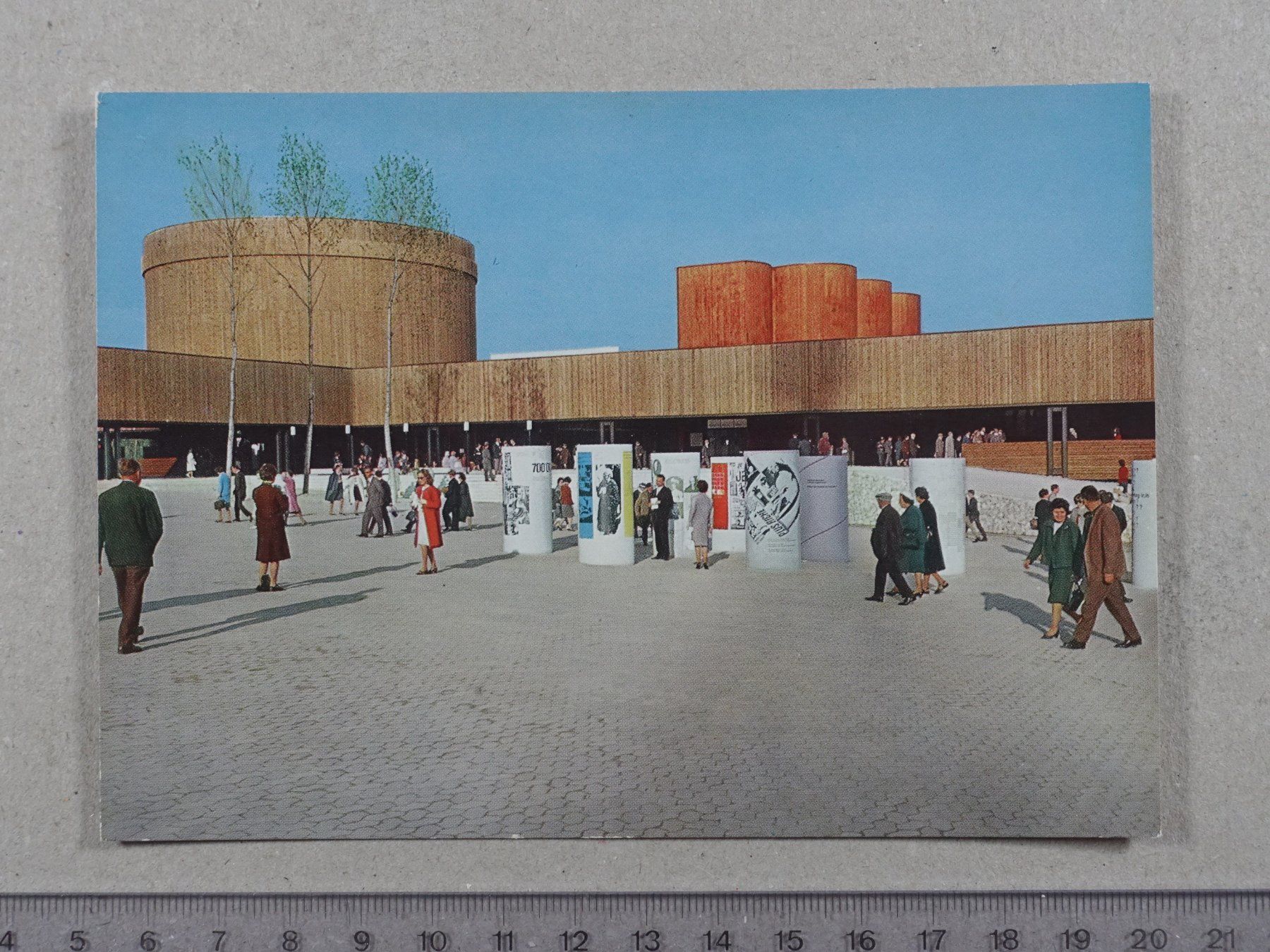 Cartoline postali: Lausanne, Expo 1964 – Usato da Lenzburg venduto da fh1