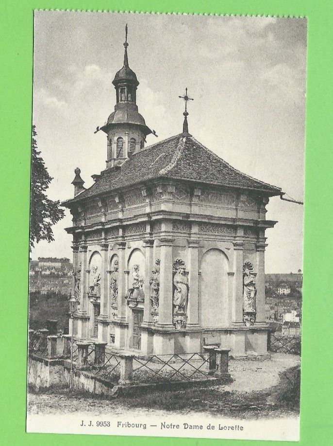 Cartoline postali: Fribourg, Notre Dame de Lorette – Nuovo (secondo la descrizione) da Zürich venduto da t24_de