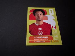 Panini FIFA Fussball WM 2026 Sticker Tajon Buchanan CAN 17
