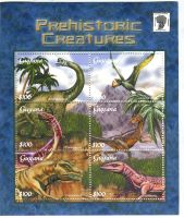 Block "Dinosaurier". Guyana